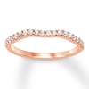 Thumbnail Image 1 of Previously Owned Diamond Wedding Band 1/4 ct tw Round-cut 14K Rose Gold