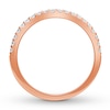 Thumbnail Image 2 of Previously Owned Diamond Wedding Band 1/4 ct tw Round-cut 14K Rose Gold