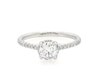 Thumbnail Image 0 of Previously Owned Round-Cut Diamond Engagement Ring 1 ct tw Platinum