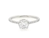 Thumbnail Image 1 of Previously Owned Round-Cut Diamond Engagement Ring 1 ct tw Platinum