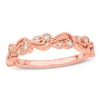 Thumbnail Image 1 of Previously Owned Diamond Wedding Band 1/15 ct tw Round-cut 14K Rose Gold