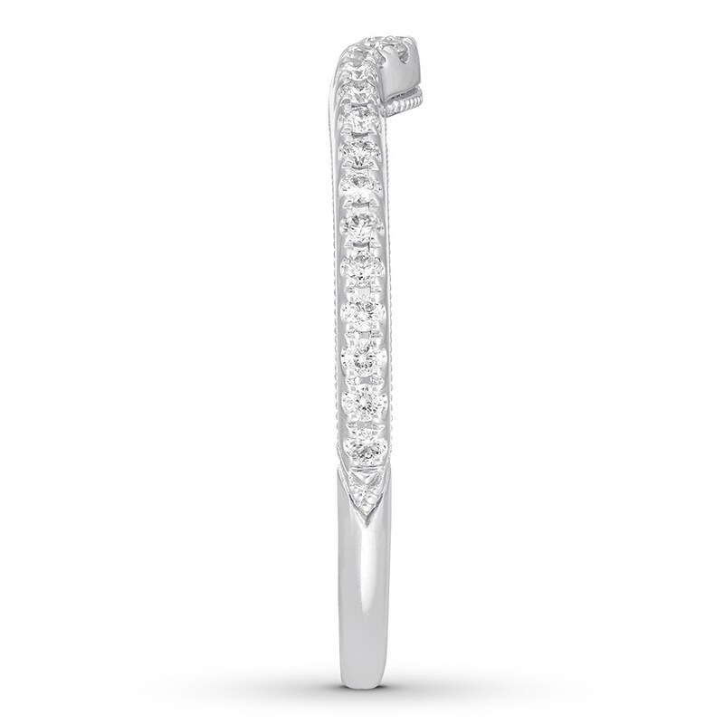 Main Image 3 of Previously Owned Neil Lane Diamond Wedding Band 1/5 ct tw 14K White Gold