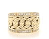 Thumbnail Image 1 of Previously Owned Men's Diamond Chain Design Band 1/2 ct tw 10K Yellow Gold
