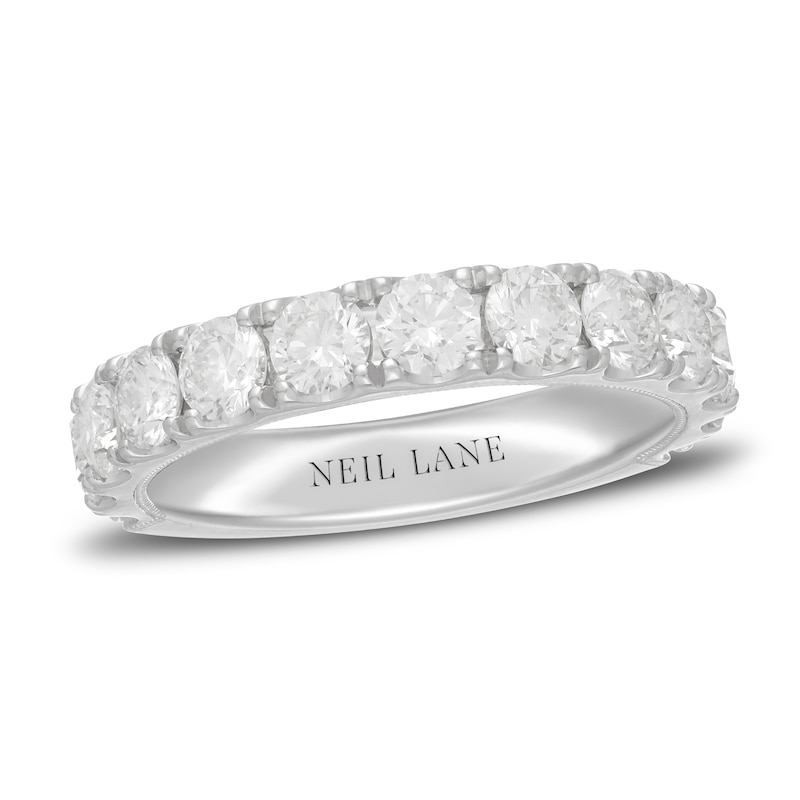 Main Image 1 of Previously Owned Neil Lane Premiere Diamond Anniversary Ring 2 ct tw Round-cut 14K White Gold