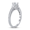 Thumbnail Image 2 of Previously Owned Diamond Engagement Ring 3/4 ct tw Round-cut 14K White Gold