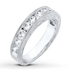 Thumbnail Image 2 of Previously Owned Diamond Anniversary Band 1/2 ct tw Round-cut 14K White Gold