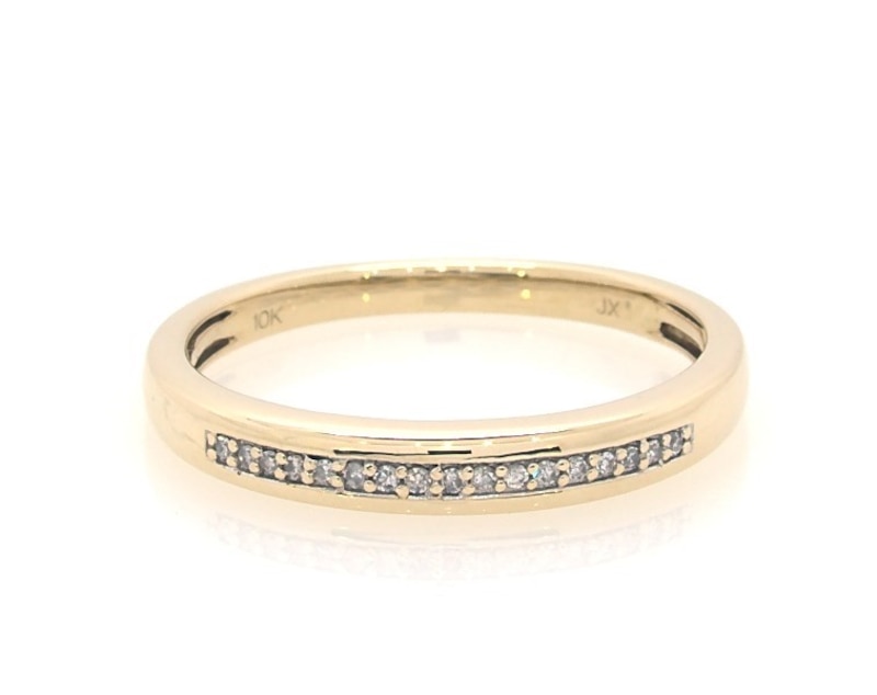 Main Image 1 of Previously Owned Diamond Wedding Band 1/20 ct tw Round-cut 10K Yellow Gold
