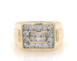 Previously Owned Men's Diamond Wedding Band 1 ct tw 10K Yellow Gold