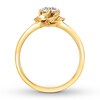 Thumbnail Image 2 of Previously Owned Diamond Engagement Ring 1/5 ct tw Round-cut 14K Yellow Gold