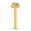 Thumbnail Image 3 of Previously Owned Diamond Engagement Ring 1/5 ct tw Round-cut 14K Yellow Gold