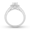 Thumbnail Image 2 of Previously Owned Princess-cut Diamond Engagement Ring 3/4 ct tw 14K White Gold