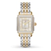 Thumbnail Image 1 of Previously Owned MICHELE Women's Deco Madison Mid Two-Tone 18K Gold-Plated Stainless Steel Watch MWW06G000002
