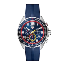 Previously Owned TAG Heuer Men's Watch FORMULA 1 Red Bull Men's Chronograph Watch CAZ101AL.FT8052