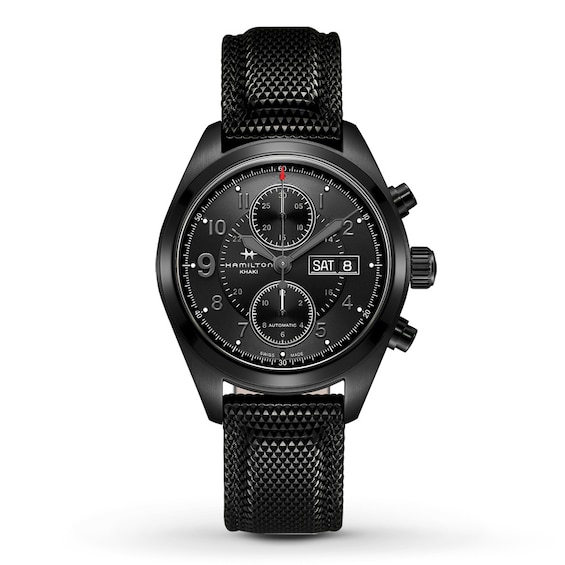 Previously Owned Hamilton Men's Watch Khaki Field Auto Chrono H71626735