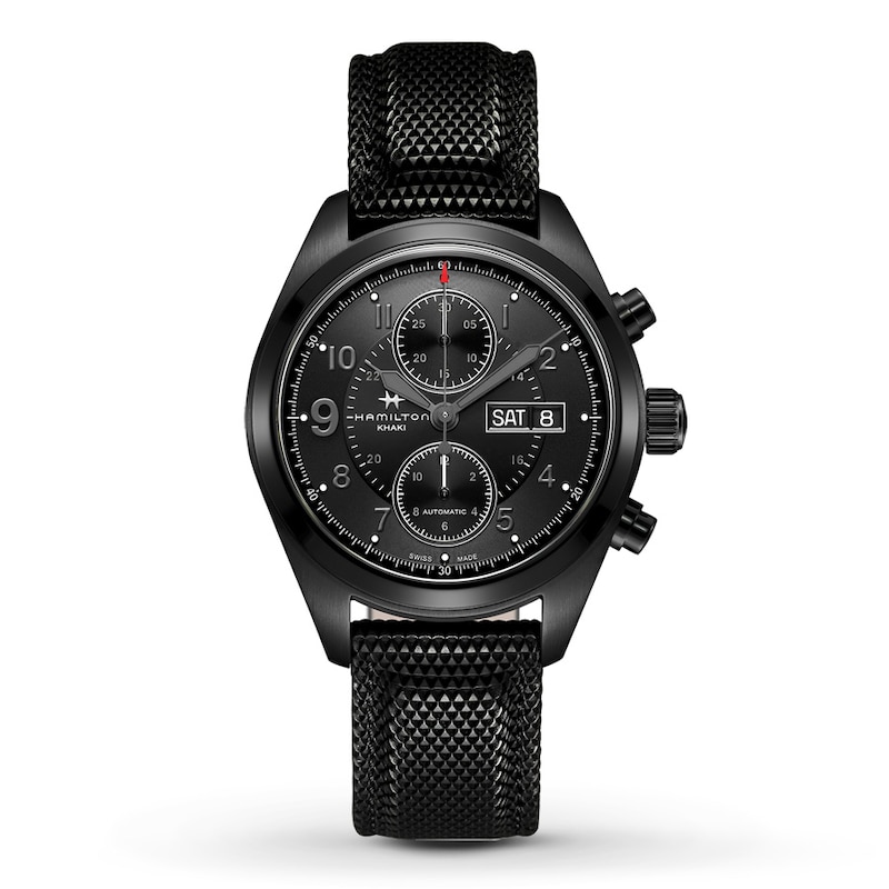 Main Image 1 of Previously Owned Hamilton Men's Watch Khaki Field Auto Chrono H71626735