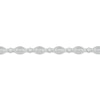 Thumbnail Image 2 of Previously Owned Diamond Marquise Line Bracelet 1/2 ct tw Round-cut 10K White Gold 7.25&quot;