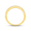 Thumbnail Image 3 of Previously Owned Diamond Wedding Band 1/6 ct tw Round-cut 14K Yellow Gold