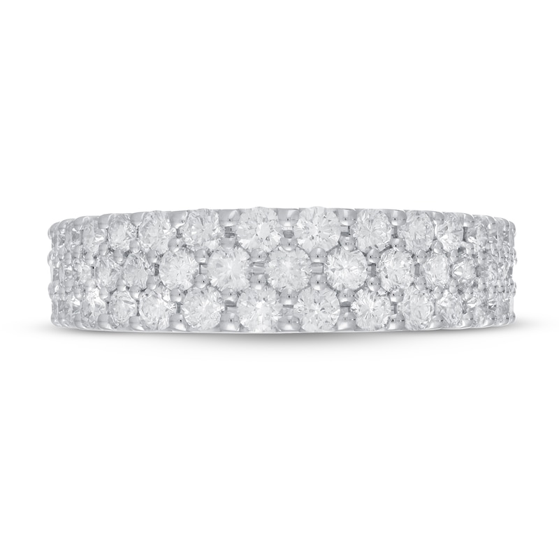 Main Image 3 of Previously Owned Neil Lane Diamond Anniversary Ring 1-1/4 ct tw 14K White Gold