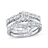 Thumbnail Image 4 of Previously Owned THE LEO Diamond Enhancer Ring 1 ct tw Round-cut 14K White Gold