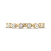 Thumbnail Image 3 of Previously Owned Every Moment Diamond Infinity Band 1/4 ct tw 14K Yellow Gold