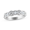 Thumbnail Image 1 of Previously Owned Every Moment Diamond Crossover Infinity Band 1/2 ct tw 14K White Gold