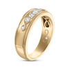 Thumbnail Image 2 of Previously Owned Every Moment Men's Diamond Wedding Band 1/2 ct tw 14K Yellow Gold