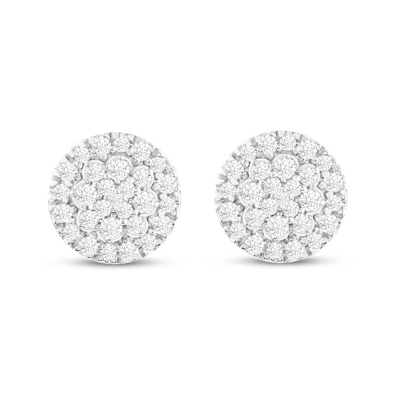 Main Image 3 of Previously Owned Diamond Circle Gift Set 1 ct tw 10K White Gold