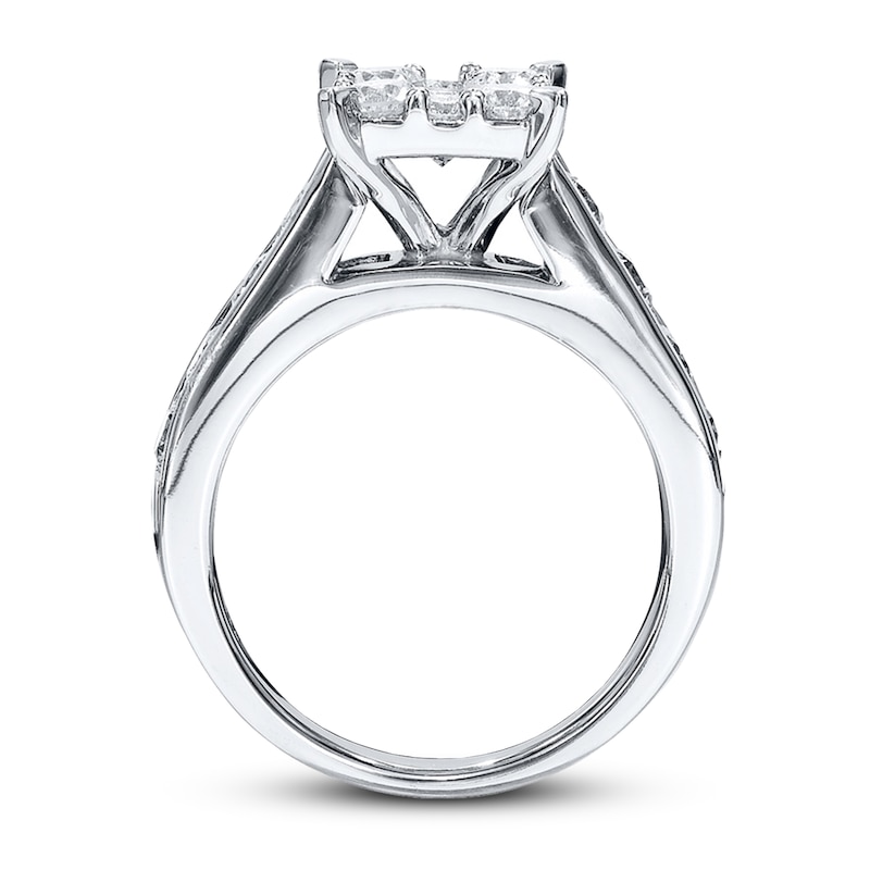 Main Image 2 of Previously Owned Diamond Engagement Ring 2 ct tw Round-cut 14K White Gold