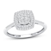 Thumbnail Image 1 of Previously Owned Diamond Engagement Ring 1/4 ct tw Round-cut 10K White Gold