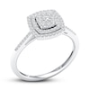 Thumbnail Image 4 of Previously Owned Diamond Engagement Ring 1/4 ct tw Round-cut 10K White Gold