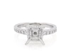 Thumbnail Image 0 of Previously Owned Neil Lane Diamond Engagement Ring Setting 1/3 ct tw 14K White Gold Size 7