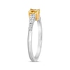 Thumbnail Image 2 of Previously Owned Le Vian Sunny Yellow Diamond Ring 5/8 ct tw 14K Two-Tone Gold