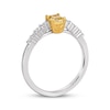 Thumbnail Image 3 of Previously Owned Le Vian Sunny Yellow Diamond Ring 5/8 ct tw 14K Two-Tone Gold