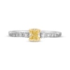 Thumbnail Image 4 of Previously Owned Le Vian Sunny Yellow Diamond Ring 5/8 ct tw 14K Two-Tone Gold