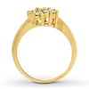 Thumbnail Image 2 of Previously Owned Diamond Wedding Band 1/2 ct tw Round-cut 14K Yellow Gold
