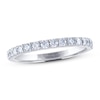 Thumbnail Image 1 of Previously Owned THE LEO Ideal Cut Diamond Anniversary Ring 1/2 ct tw 14K White Gold