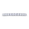 Thumbnail Image 3 of Previously Owned THE LEO Ideal Cut Diamond Anniversary Ring 1/2 ct tw 14K White Gold