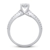 Thumbnail Image 3 of Previously Owned Lab-Grown Diamonds Oval-Cut Engagement Ring 1-1/4 ct tw 14K White Gold