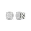 Thumbnail Image 1 of Previously Owned KAY Lab-Grown Diamonds Cushion-Shaped Stud Earrings 1/2 ct tw 10K White Gold