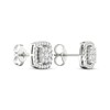 Thumbnail Image 4 of Previously Owned KAY Lab-Grown Diamonds Cushion-Shaped Stud Earrings 1/2 ct tw 10K White Gold