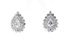Thumbnail Image 1 of Previously Owned KAY Lab-Grown Diamonds Pear-Shaped Stud Earrings 1 ct tw 10K White Gold