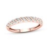 Thumbnail Image 1 of Previously Owned Lab-Grown Diamonds Anniversary Band 1/15 ct tw 10K Rose Gold