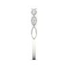 Thumbnail Image 3 of Previously Owned  Lab-Grown Diamonds Anniversary Band 1/15 ct tw Round-cut 10K White Gold