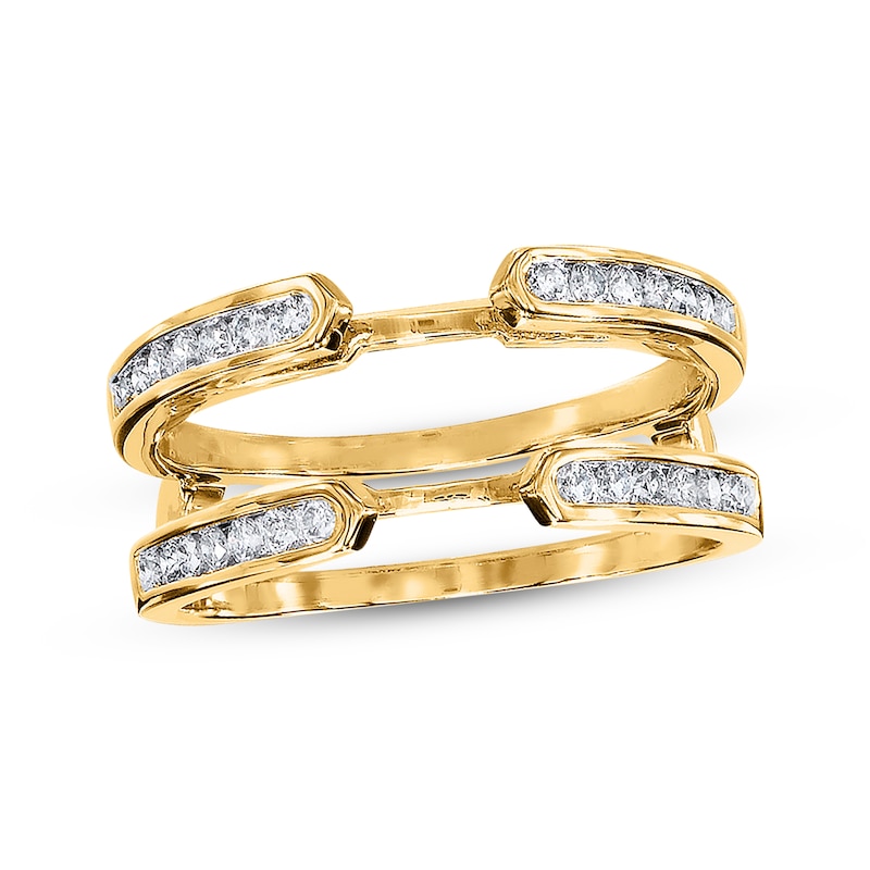 Main Image 1 of Previously Owned Diamond Enhancer Ring 3/8 Carat tw Round-cut 14K Yellow Gold