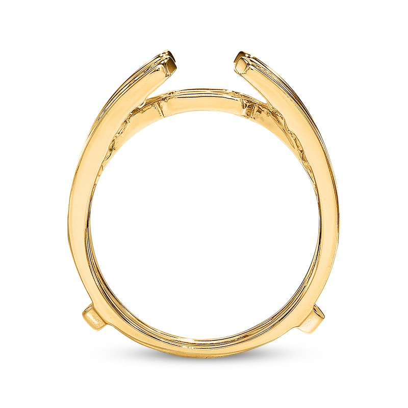 Main Image 2 of Previously Owned Diamond Enhancer Ring 3/8 Carat tw Round-cut 14K Yellow Gold