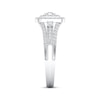 Thumbnail Image 3 of Previously Owned Diamond Engagement Ring 3/8 ct tw Round-cut 10K White Gold Size 7