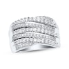 Thumbnail Image 1 of Previously Owned Diamond Anniversary Band 1 ct tw Round-cut 14K White Gold Size 7