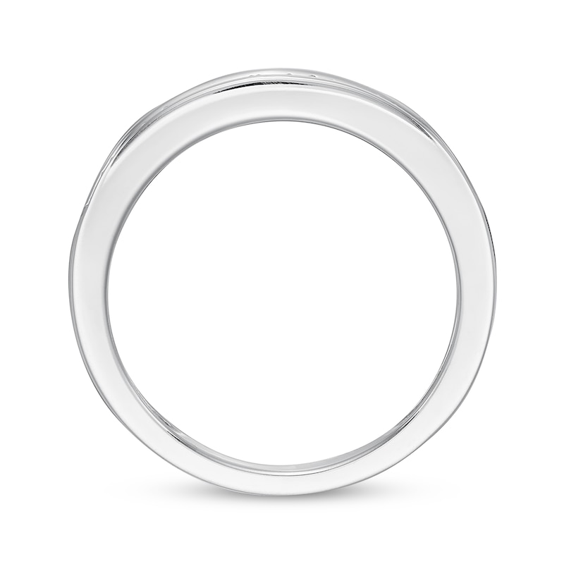 Main Image 2 of Previously Owned Diamond Anniversary Band 5/8 ct tw Princess-cut 10K White Gold