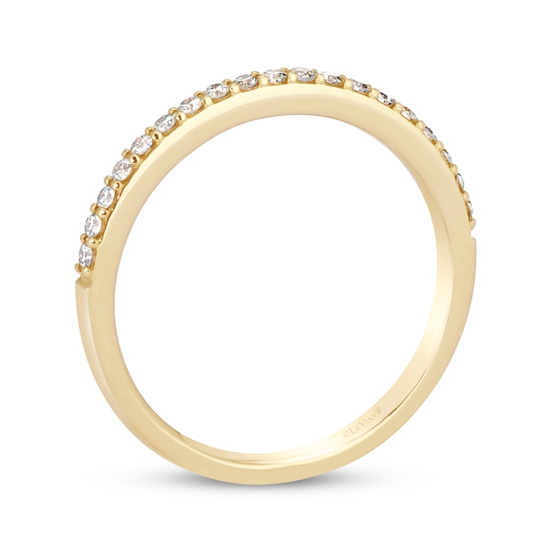 Main Image 4 of Previously Owned Le Vian Diamond Stacking Ring 1/5 ct tw 14K Honey Gold Size 6