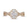 Thumbnail Image 3 of Previously Owned Neil Lane Diamond Engagement Ring 1-1/4 ct tw Oval-cut 14K Yellow Gold